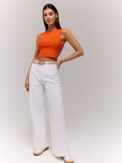 Jeans>MOHITO Jeans mit weitem Bein Weiu00df