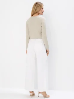 Jeans></noscript>MOHITO Jeans mit weitem Bein Weiu00df