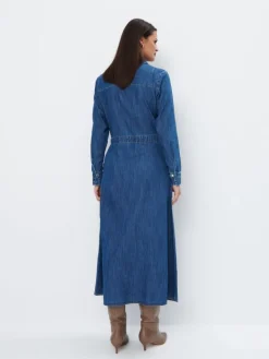 Midi, Maxikleider|Kleider, Overalls></noscript>MOHITO Jeanskleid Blau