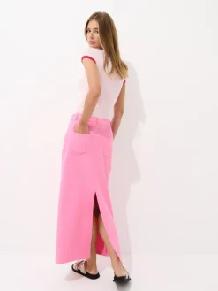 Röcke>MOHITO Jeansrock Pink