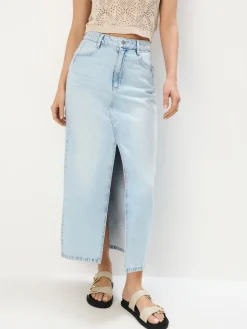 Röcke>MOHITO Jeansrock Blau