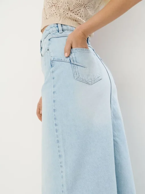 Röcke>MOHITO Jeansrock Blau