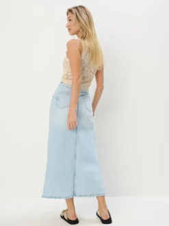 Röcke></noscript>MOHITO Jeansrock Blau