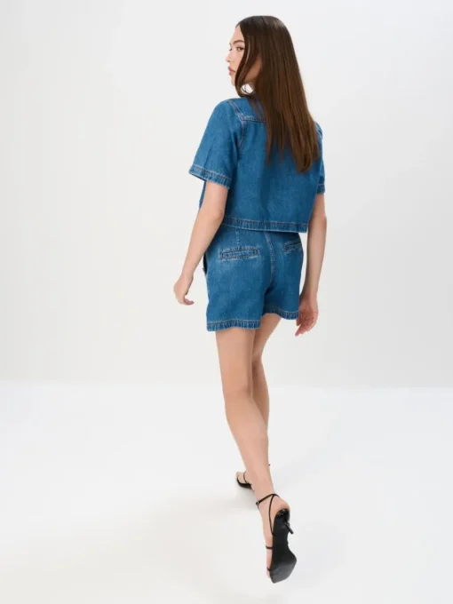 Shorts>MOHITO Jeansshorts Blau