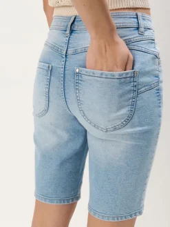 Shorts>MOHITO Jeansshorts Blau