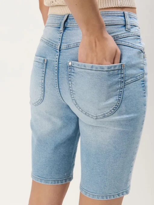 Shorts>MOHITO Jeansshorts Blau