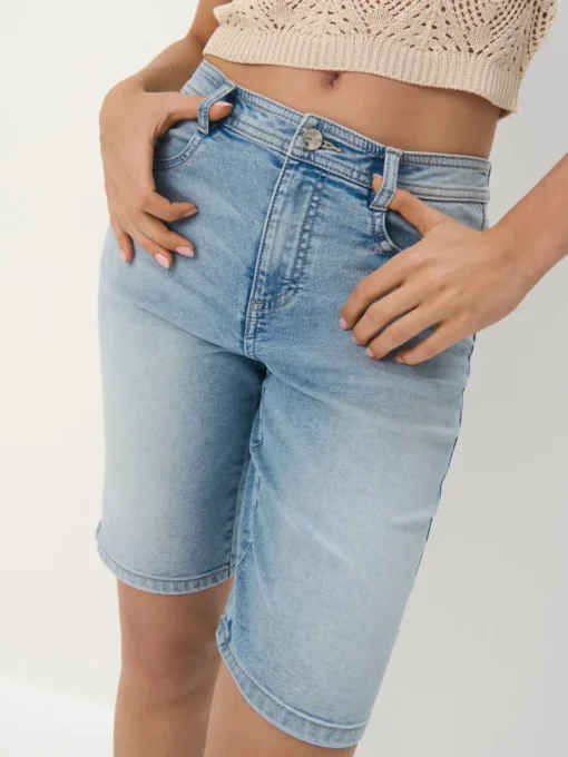 Shorts>MOHITO Jeansshorts Blau