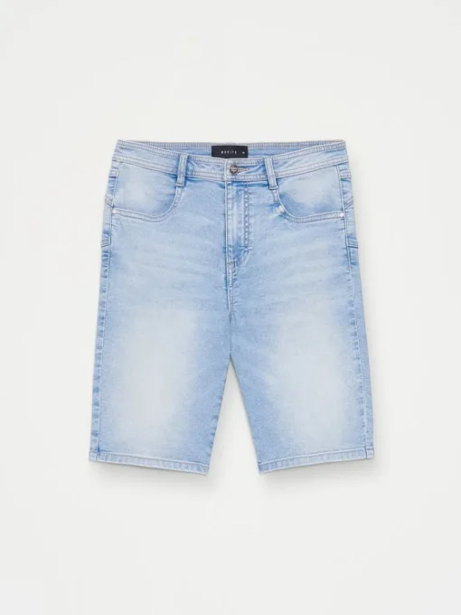 Shorts>MOHITO Jeansshorts Blau