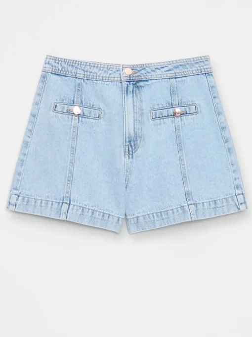 Shorts>MOHITO Jeansshorts Blau