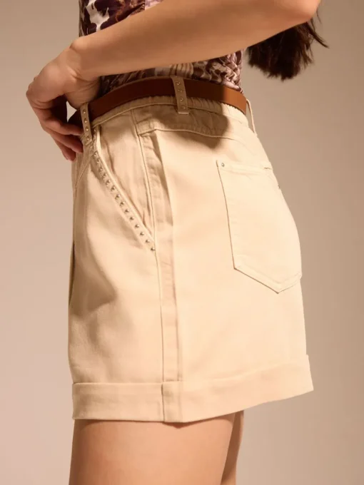 Shorts>MOHITO Jeansshorts Beige