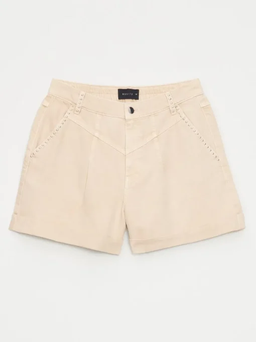 Shorts>MOHITO Jeansshorts Beige