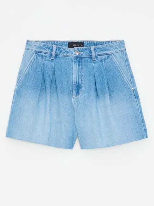 Shorts>MOHITO Jeansshorts Blau