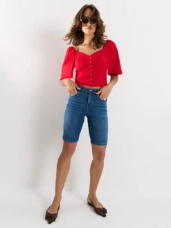 Shorts>MOHITO Jeansshorts Blau