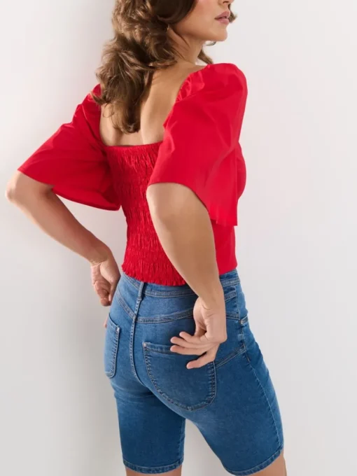 Shorts>MOHITO Jeansshorts Blau