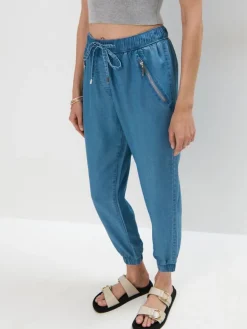 Am Häufigsten Ausgewählt|Hosen>MOHITO Joggerhosen Blau