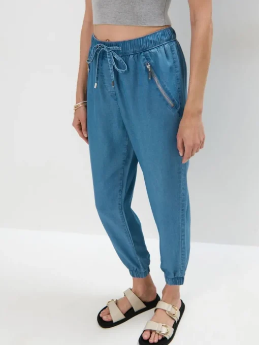 Am Häufigsten Ausgewählt|Hosen>MOHITO Joggerhosen Blau