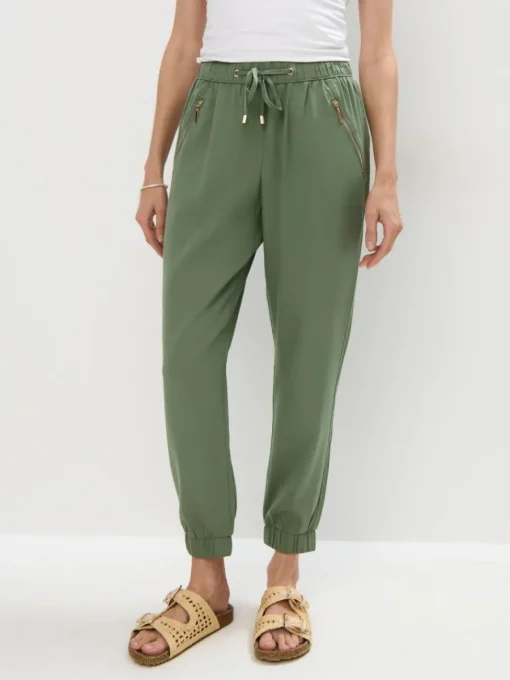 Am Häufigsten Ausgewählt|Hosen>MOHITO Joggerhosen Grün