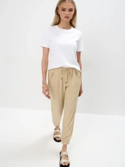 Hosen>MOHITO Joggerhosen Beige
