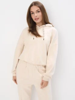 Sweatshirts>MOHITO Kapuzenjacke Nude