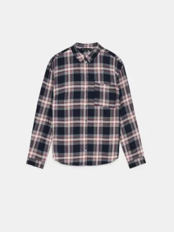 Blusen, Hemden></noscript>MOHITO Karierte Hemdbluse Hellblau
