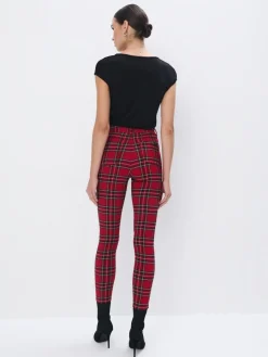 Hosen></noscript>MOHITO Karierte Hose Rot