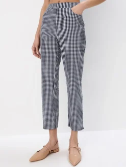 Hosen>MOHITO Karierte Hose Navy