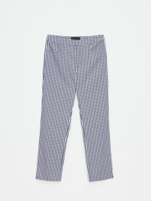 Hosen>MOHITO Karierte Hose Navy