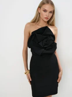 Bestsellers></noscript>MOHITO Kleid mit Applikation Schwarz