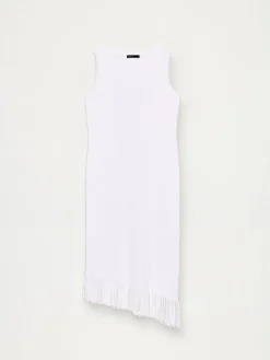 Kleider, Overalls|Entdecke Alles></noscript>MOHITO Kleid mit Fransen Weiu00df