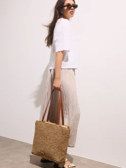 Am Häufigsten Ausgewählt|Beachwear Kollektion>MOHITO Korbtasche Beige
