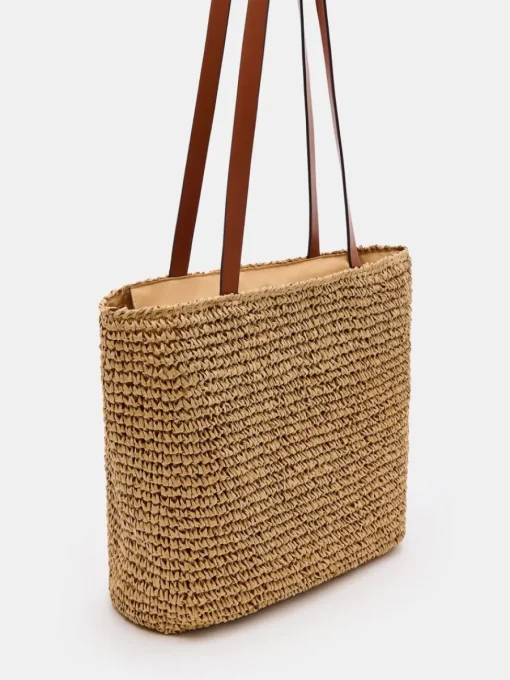Am Häufigsten Ausgewählt|Beachwear Kollektion>MOHITO Korbtasche Beige