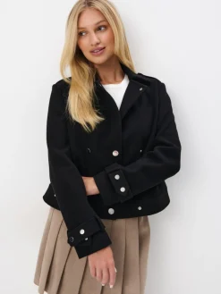Jacken, Mäntel>MOHITO Kurze Jacke Schwarz