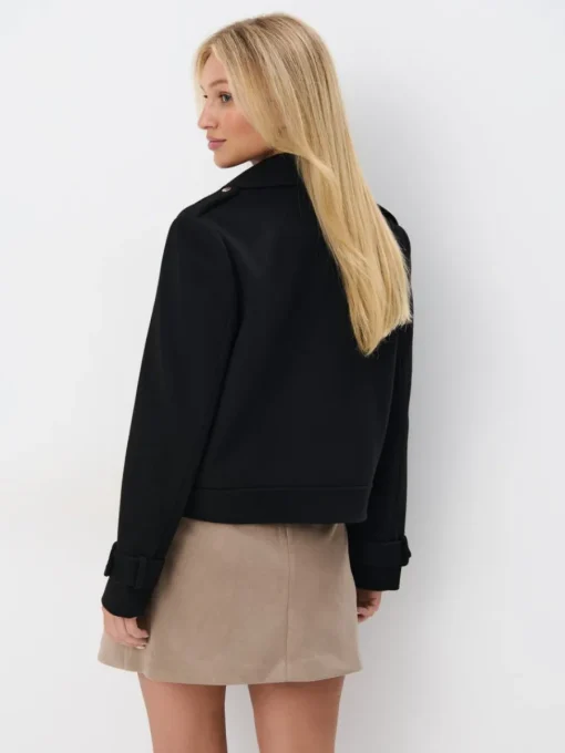 Jacken, Mäntel>MOHITO Kurze Jacke Schwarz