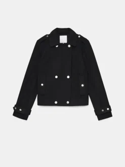 Jacken, Mäntel></noscript>MOHITO Kurze Jacke Schwarz