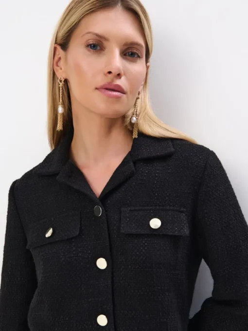 Jacken, Mäntel>MOHITO Kurze Jacke Schwarz