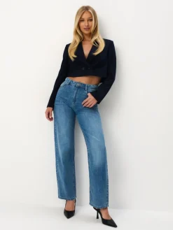Blazer>MOHITO Kurzer Blazer Navy