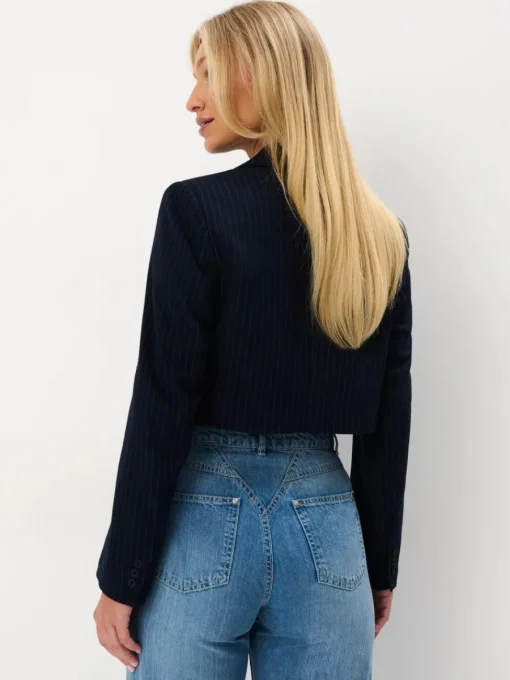 Blazer>MOHITO Kurzer Blazer Navy