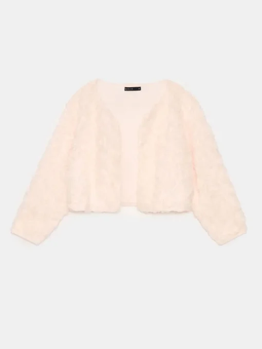 Blazer>MOHITO Kurzer Blazer Nude