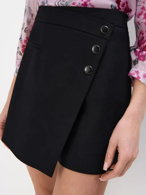 Shorts>MOHITO Kurzer Hosenrock Schwarz
