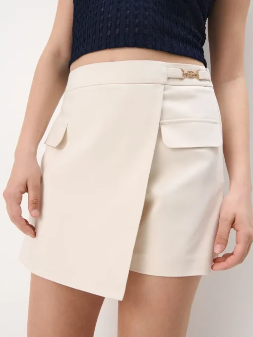 Shorts>MOHITO Kurzer Hosenrock Nude