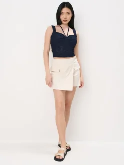 Shorts>MOHITO Kurzer Hosenrock Nude