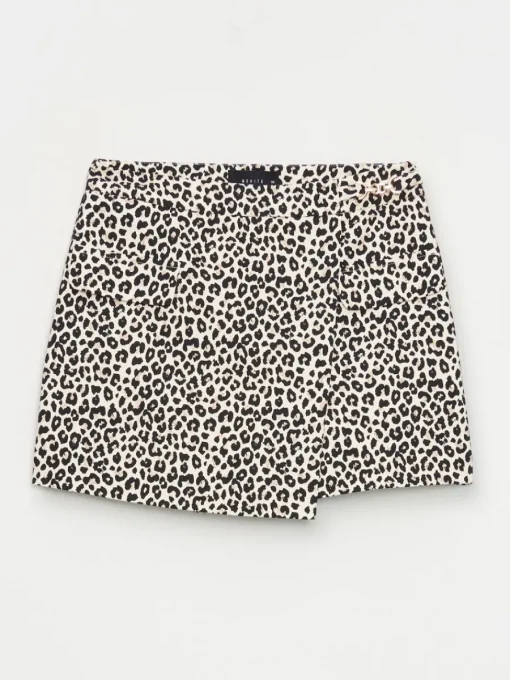 Shorts>MOHITO Kurzer Hosenrock Beige