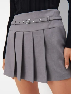 Shorts></noscript>MOHITO Kurzer Hosenrock Grau