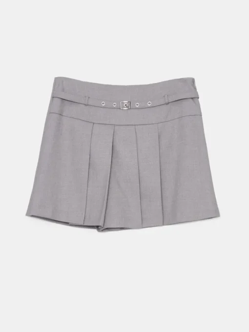 Shorts>MOHITO Kurzer Hosenrock Grau