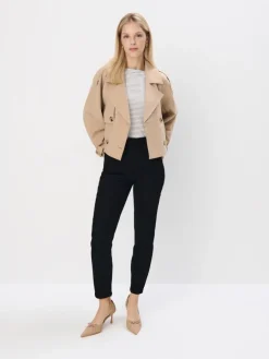 Jacken, Mäntel>MOHITO Kurzer Trenchcoat Beige