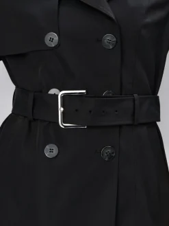 Jacken, Mäntel></noscript>MOHITO Kurzer Trenchcoat Schwarz
