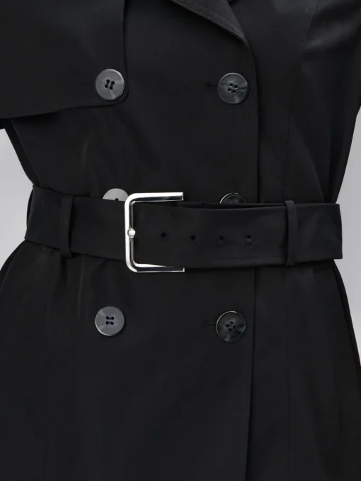 Jacken, Mäntel>MOHITO Kurzer Trenchcoat Schwarz