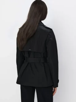 Jacken, Mäntel></noscript>MOHITO Kurzer Trenchcoat Schwarz