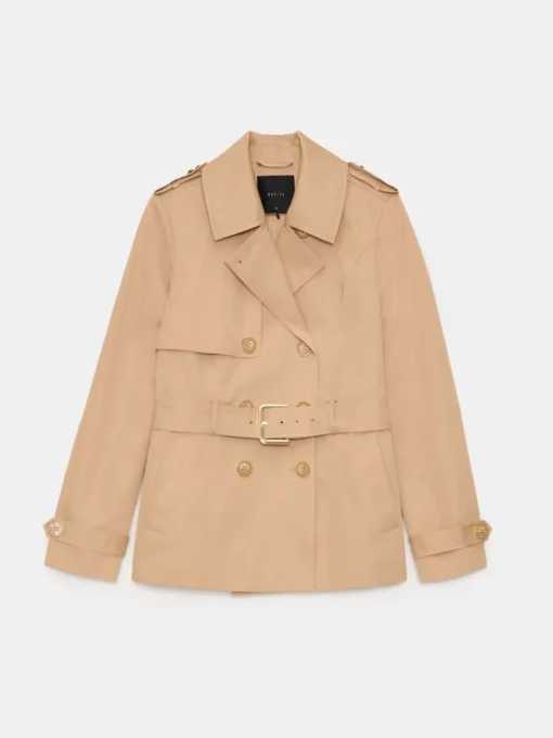 Jacken, Mäntel>MOHITO Kurzer Trenchcoat Beige