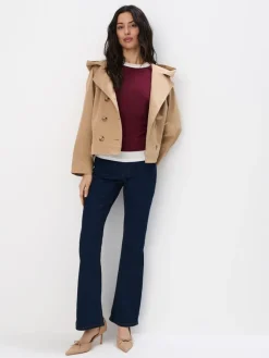 Jacken, Mäntel>MOHITO Kurzer Trenchcoat Beige